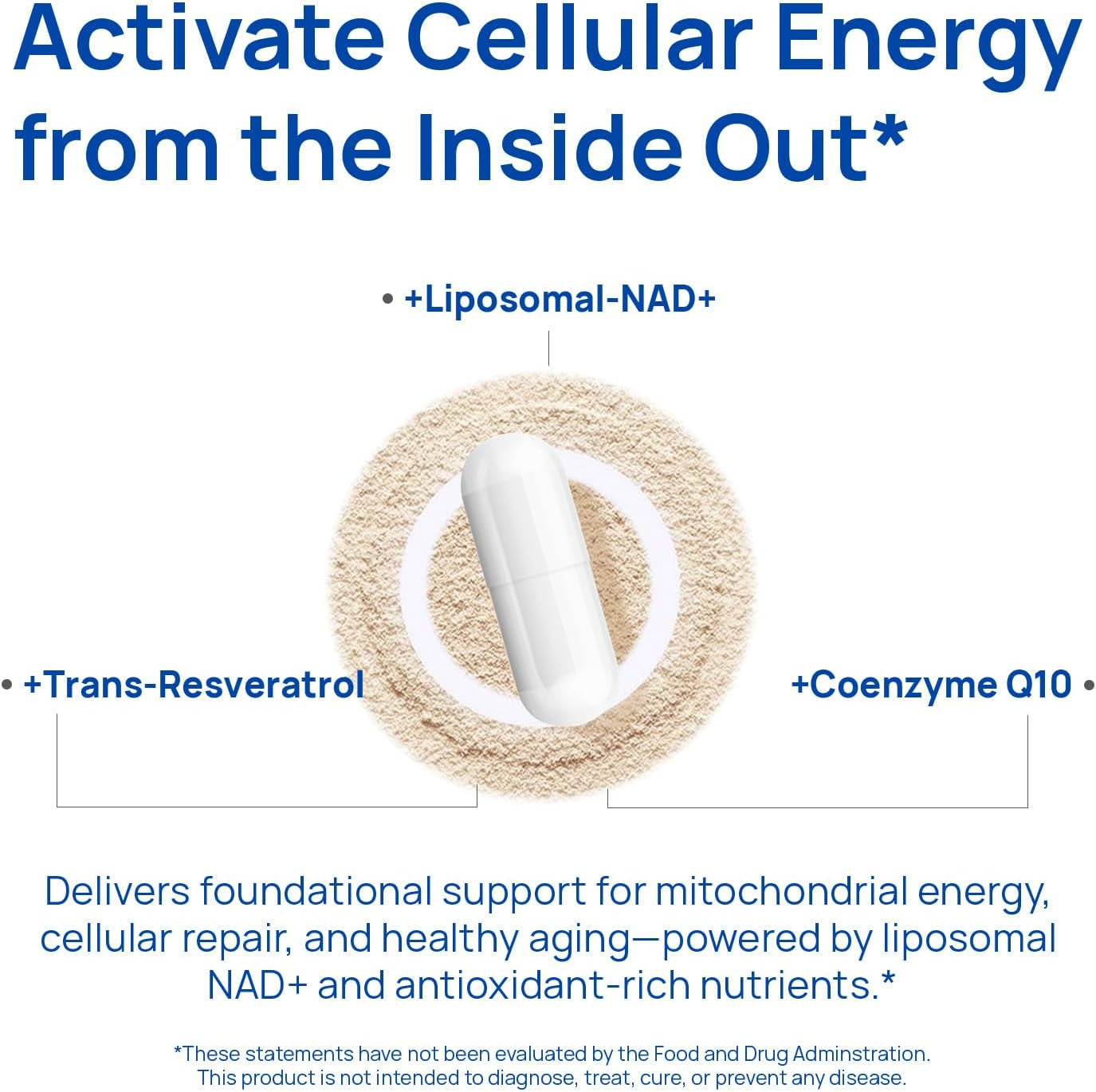 Liposomal NAD Supplement for Men